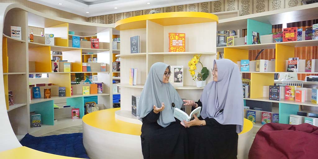 Adaptasi Konsep Library 4.0, Perpustakaan Baitul Hikmah Thursina IIBS Siap jadi Pusat Literasi Santri